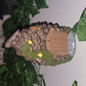 Pinecone Fairy Garden House